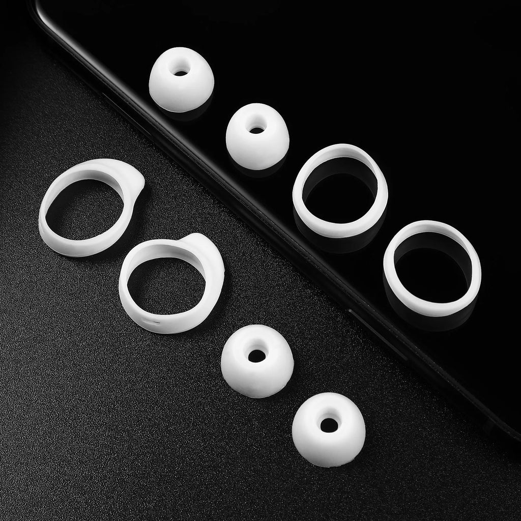 16pcs Soft Silicone Earbud Replacement Tips | Earphone Covers Earbud Replacement Tips PLUSH