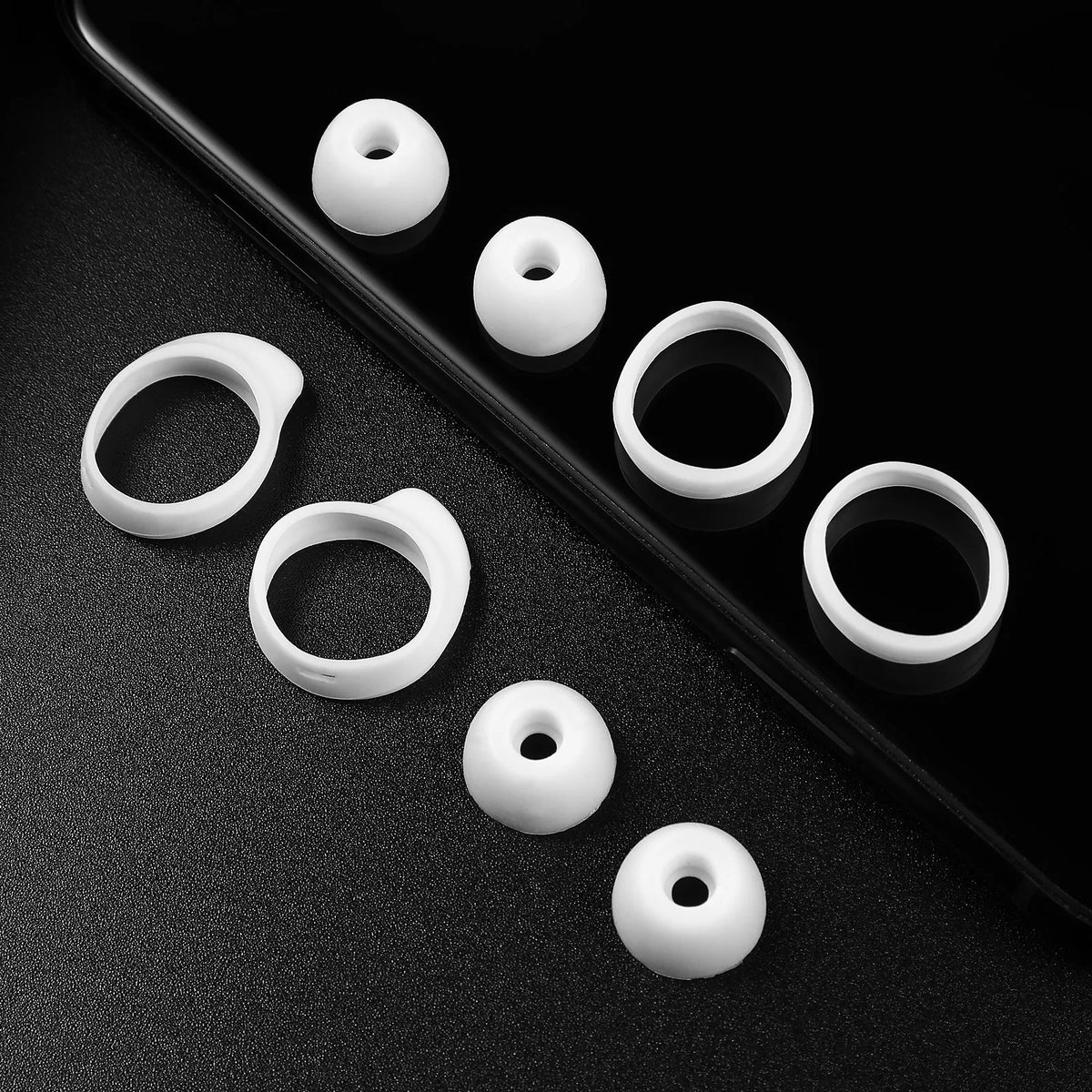 16pcs Soft Silicone Earbud Replacement Tips | Earphone Covers Earbud Replacement Tips PLUSH