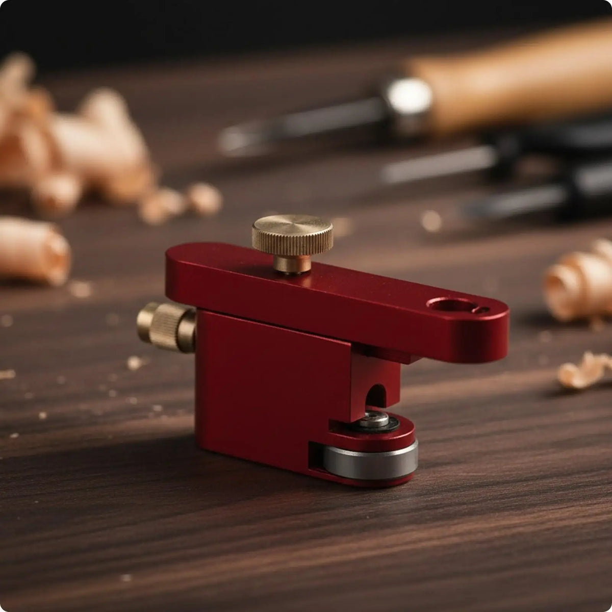 Adjustable Purfling Router Guide – Luthier Chisel Tool Kit Luthier Router Tool PLUSH