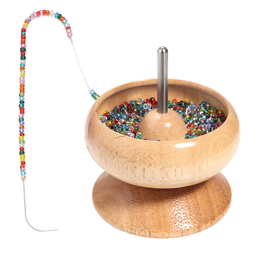 Wooden & Plastic Beading Needle Tool Set – DIY Jewelry Making Beading Tool Set PLUSH