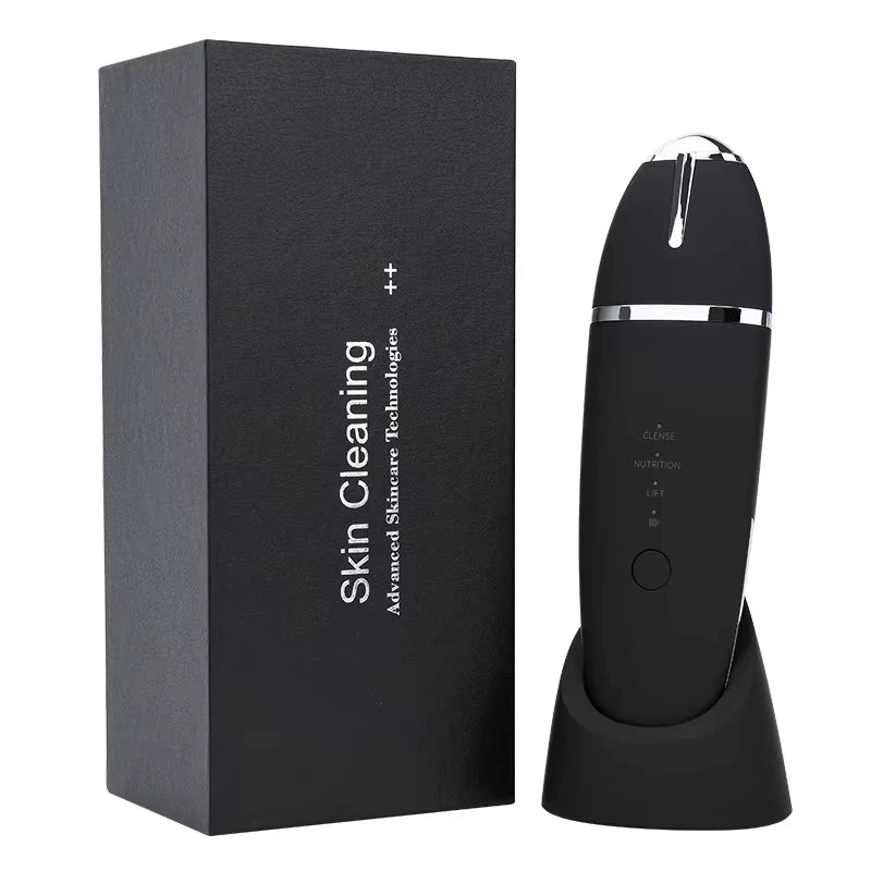 Ultrasonic Skin Scrubber Face Spatula – Deep Cleansing Device Skin Care Device PLUSH
