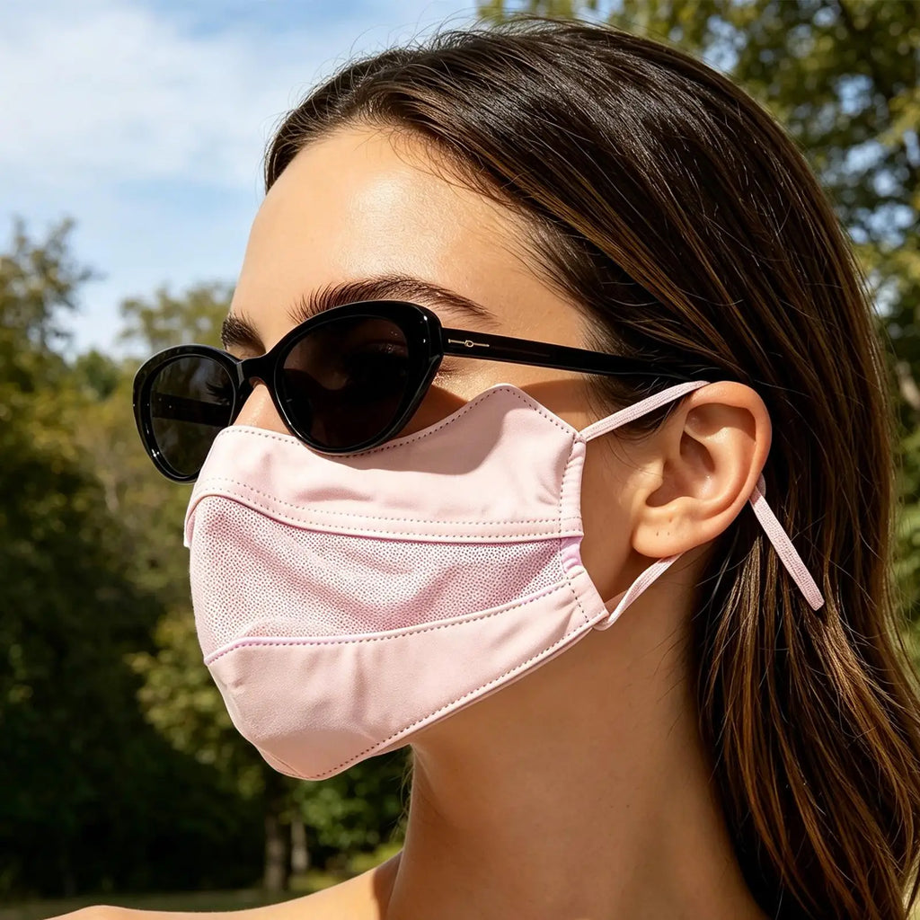Ice Silk UV Face Cover UPF 50 – Cooling Outdoor Sport Mask UV Cooling Face Cover PLUSH