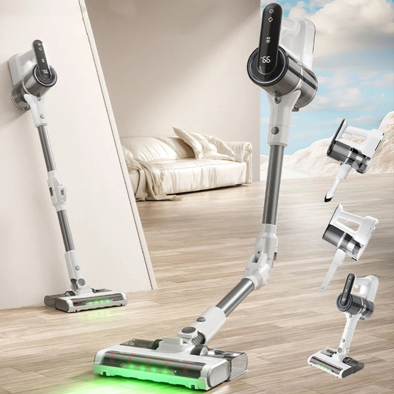 PLUSH Vacuum Mop Smart Sensor Auto Suction & Washable Filter Vacuum Mop PLUSH