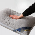 High Resilience Cervical Support Pillow | Non-Collapsing 48x74cm Cervical Support Pillow PLUSH Gray 1 PC 48x74cm 750g