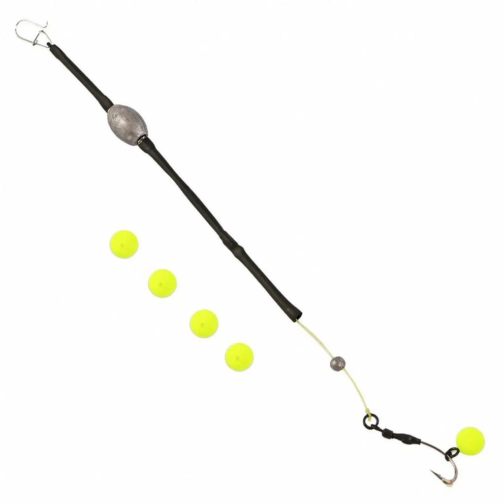 Pre-Made Carp Rig – Anti-Snag Hook, Swivel & Float Included Carp Fishing Rig PLUSH