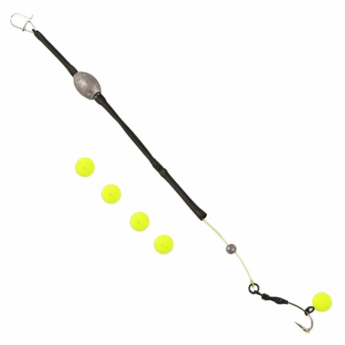 Pre-Made Carp Rig – Anti-Snag Hook, Swivel & Float Included Carp Fishing Rig PLUSH