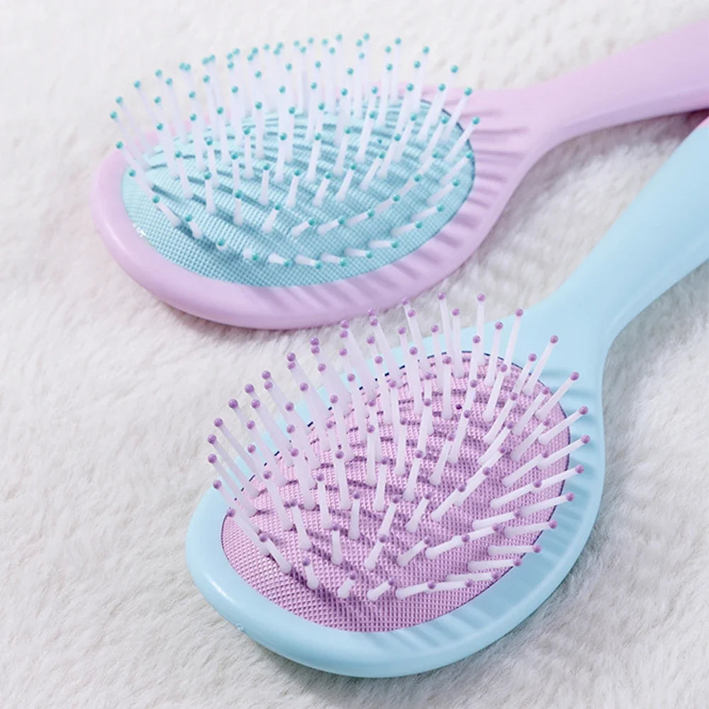 Candy Color Air Bag Comb – Anti-Static Massage Hair Brush Massage Hair Brush PLUSH