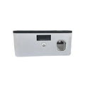 Wall-Mounted Toothbrush Holder UV Sterilizer & Dispenser 5 Slots Toothbrush Holder PLUSH WHITE