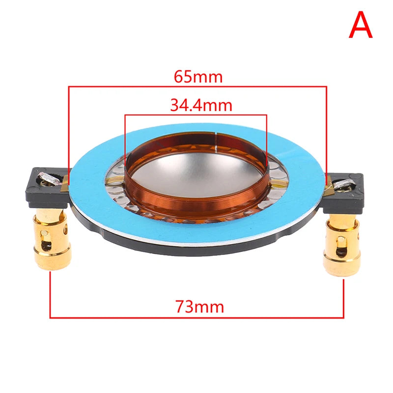 Titanium Tweeter Voice Coil Diaphragm – DIY Speaker Repair Speaker Repair Part PLUSH 34.4mm
