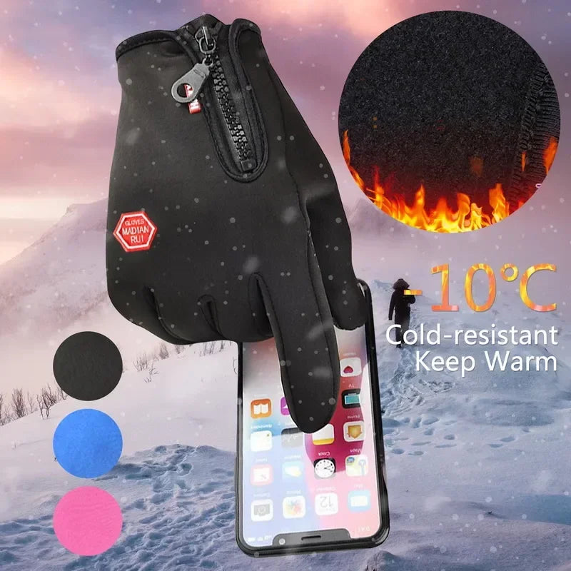 Winter Tactical Gloves Touchscreen Waterproof – Men & Women Winter Tactical Gloves PLUSH