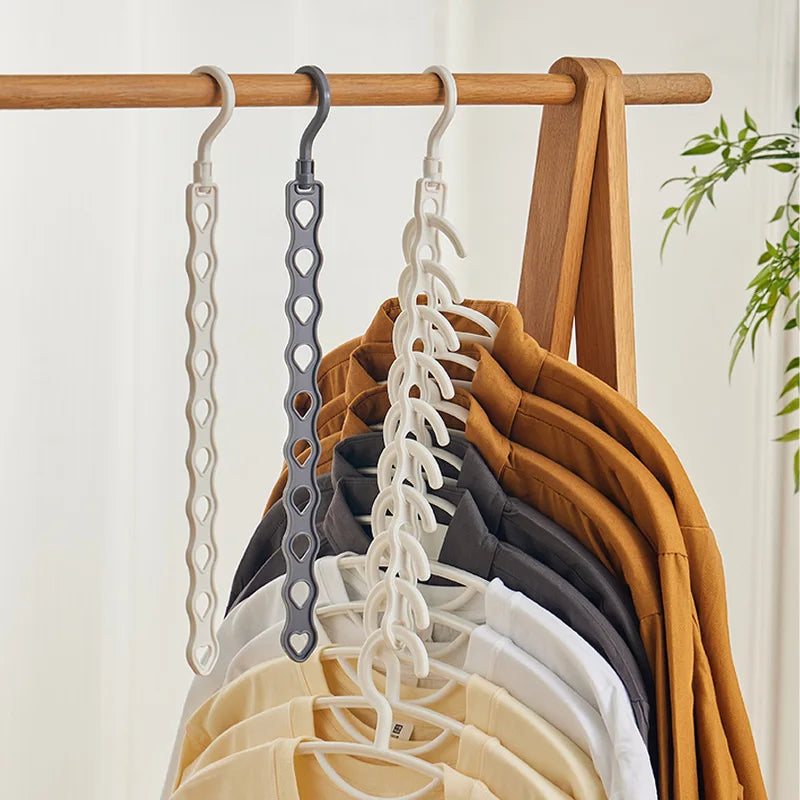 Space Saving Magic Hangers – Closet Organizer for Small Spaces Closet Organizer Hanger PLUSH