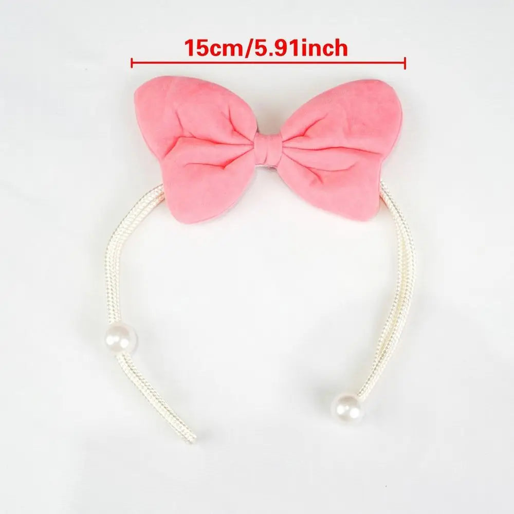 Velvet Bowknot Curtain Tiebacks – Handcrafted Window Decor 2Pcs Curtain Tiebacks PLUSH