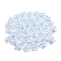 100pcs Acrylic Sunflower Spacer Beads 12.5x6mm | DIY Jewelry Acrylic Spacer Beads PLUSH Blue