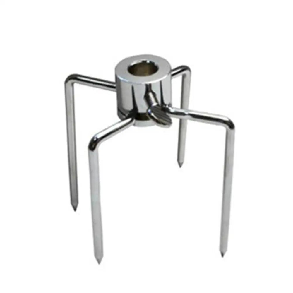 Rotisserie BBQ Grill Fork – Food Grade Chrome Steel Skewer BBQ Rotisserie Fork PLUSH