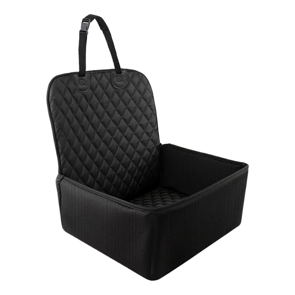 Dog Car Seat Cover with Storage Pockets – Non-Slip Pet Mat Pet Car Seat Cover PLUSH