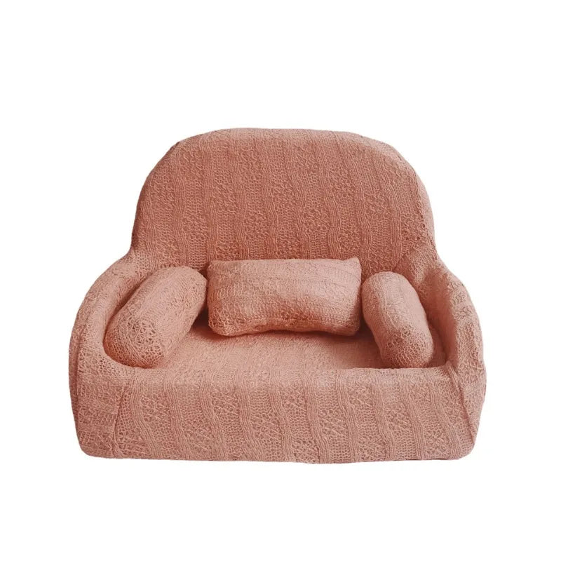 Mini Sofa Newborn Photography Prop – Baby Posing Chair Set Baby Photography Prop PLUSH