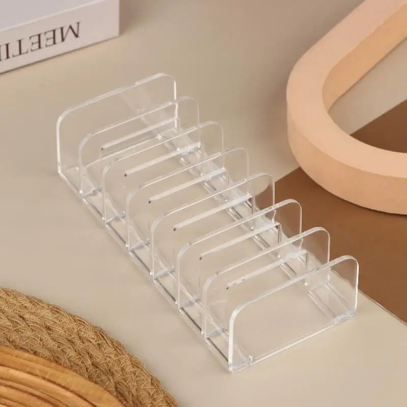 Clear Acrylic CD Rack Holder – Holds Up to 14 CD Cases CD Storage Rack PLUSH