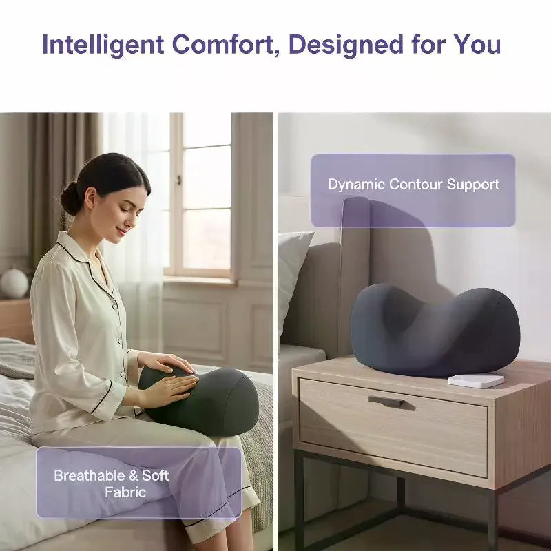 Memory Foam Neck Support Pillow – Ergonomic U-Shape Sleep Memory Foam Pillow PLUSH