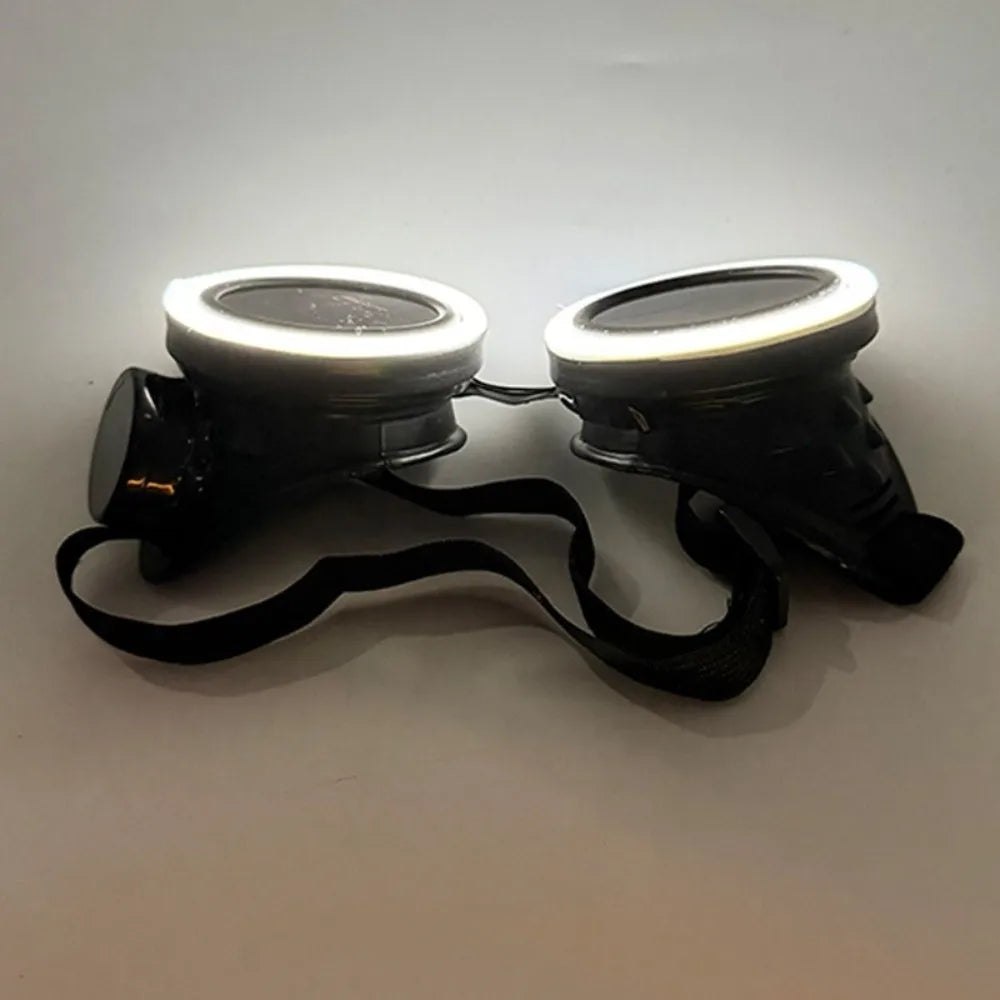 LED Glowing Glasses – Light Up Party Eyewear for Festivals LED Party Glasses PLUSH