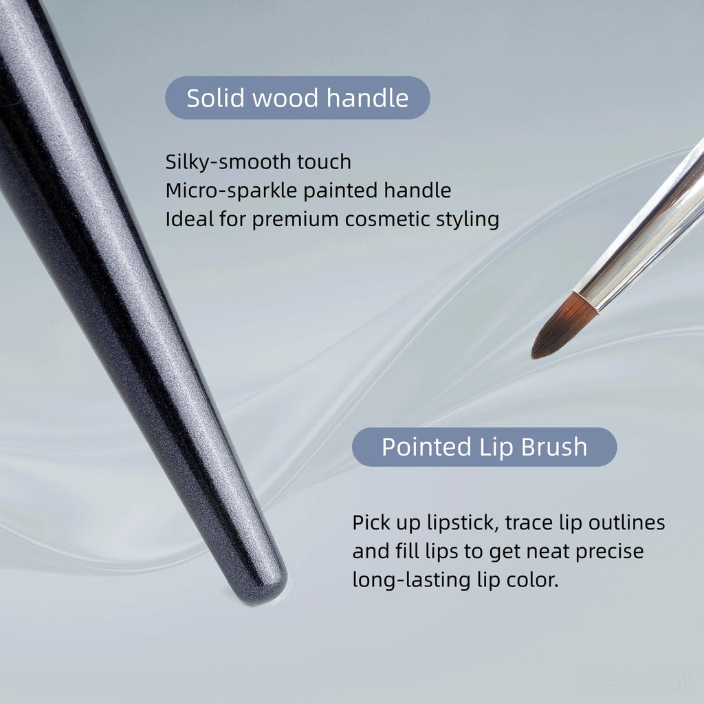 Galaxy Series Synthetic Lip Makeup Brush – Precise Applicator Lip Makeup Brush PLUSH