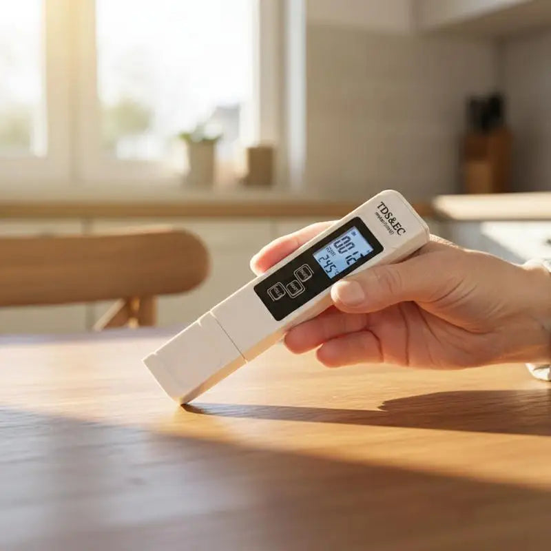 Portable TDS & EC Conductivity Meter with Temperature Display Water Quality Meter PLUSH