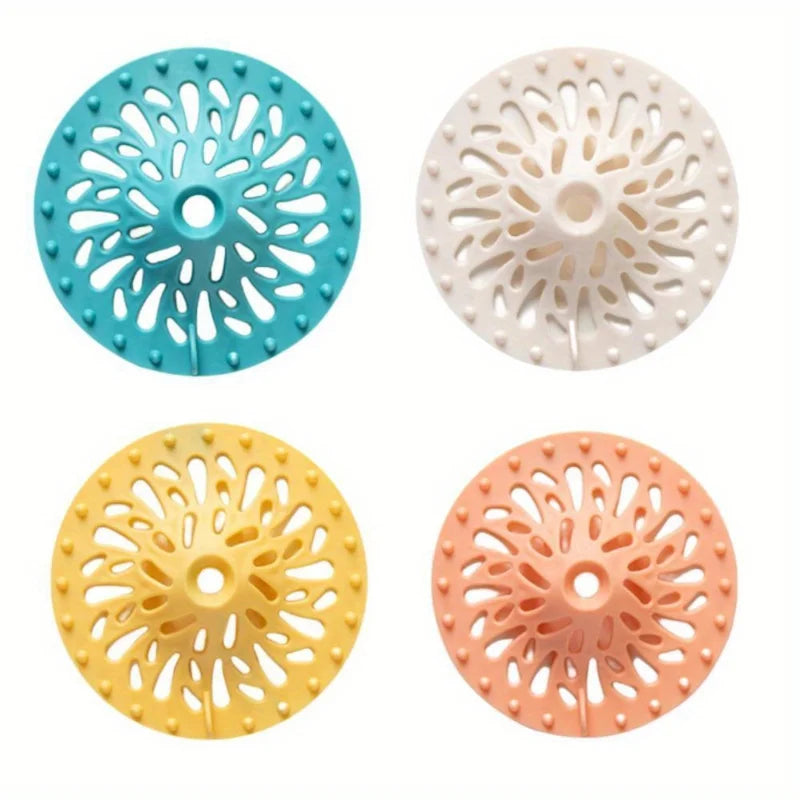Shower Drain Hair Filter & Sink Strainer – Bathtub Drain Cover Drain Hair Filter PLUSH