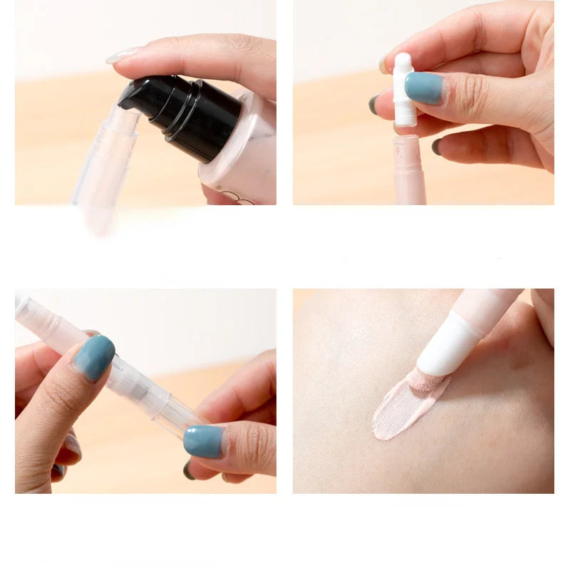 3ml Liquid Foundation Dispensing Pen – Refillable Travel Bottle Refillable Cosmetic Pen PLUSH