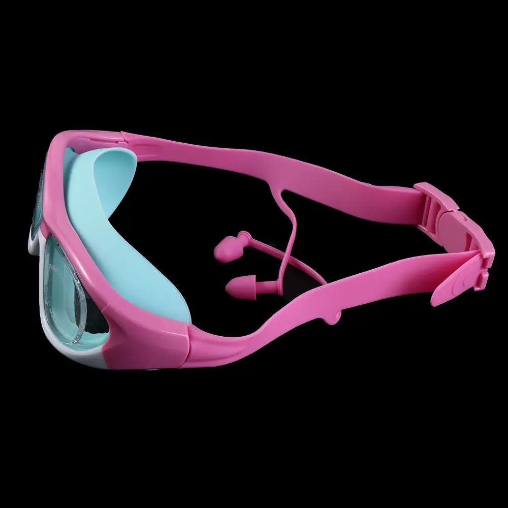 Kids Anti-Fog Waterproof Silicone Swim Goggles Ages 3–14 Kids Swim Goggles PLUSH
