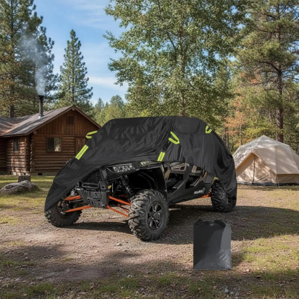 Waterproof UTV Cover – Heavy-Duty Weatherproof Storage Cover UTV Vehicle Cover PLUSH