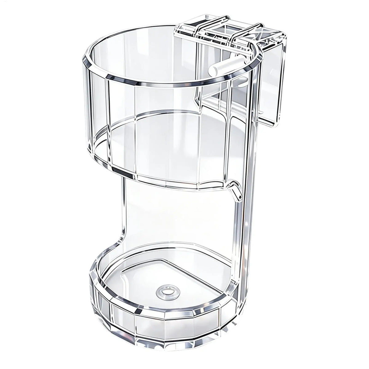 Acrylic Fish Feeder Ring | Wall-Mounted Aquarium Feeding Tray Aquarium Fish Feeder PLUSH