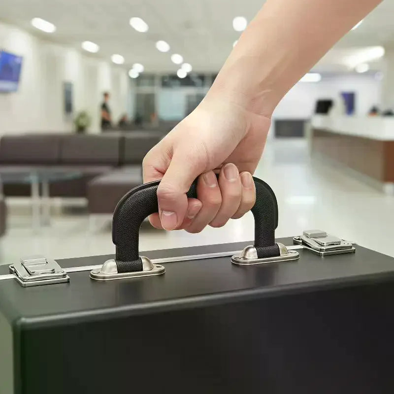 2PCS Black Plastic Replacement Carrying Handle Grip for Cases Replacement Case Handle PLUSH