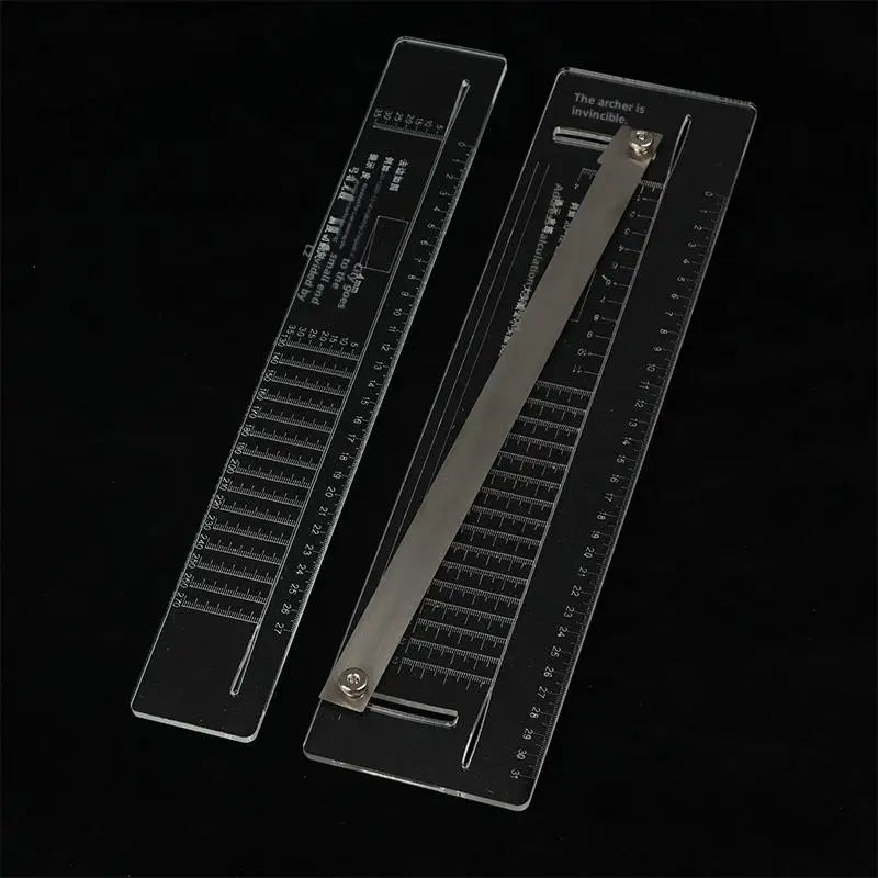 Slingshot Band Cutting Guide – Universal Ruler Board Tool Slingshot Cutting Guide PLUSH