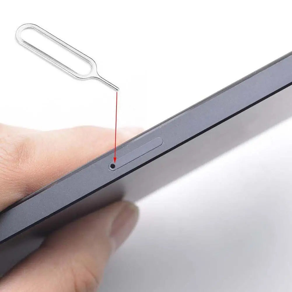 10pcs SIM Card Tray Eject Pin Tool – iPhone Samsung Android SIM Card Eject Tool PLUSH
