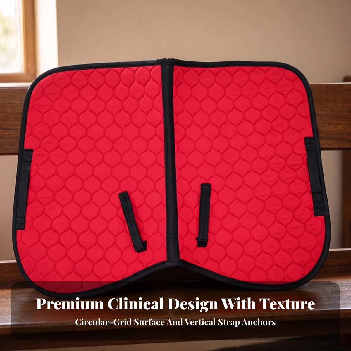 Quilted Contoured Saddle Pad – Cotton Horse Riding Tack Equestrian Saddle Pad PLUSH