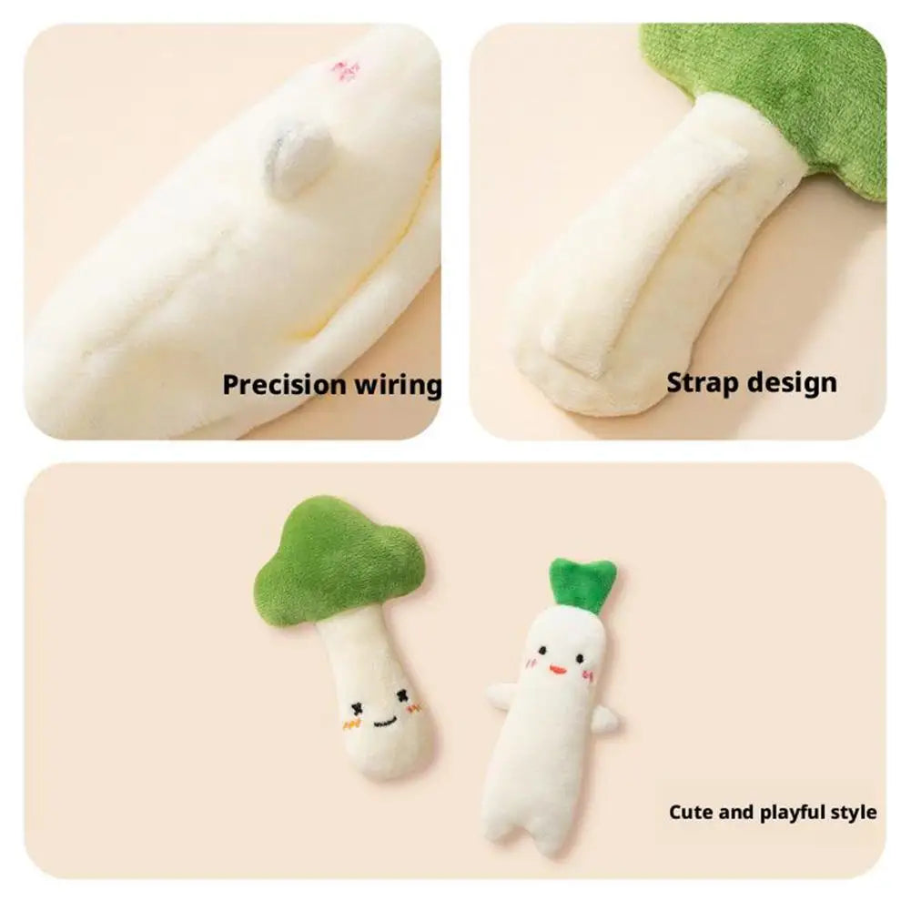 Kawaii Fruit & Veggie Plush Toys – Soft Stuffed Kids Toys Stuffed Plush Toy PLUSH
