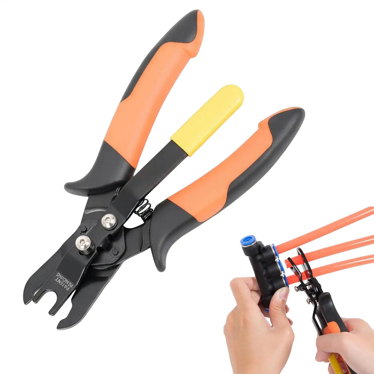 Pneumatic Disconnect Tool – Push-to-Connect Air Hose Pliers Air Line Disconnect Plier PLUSH