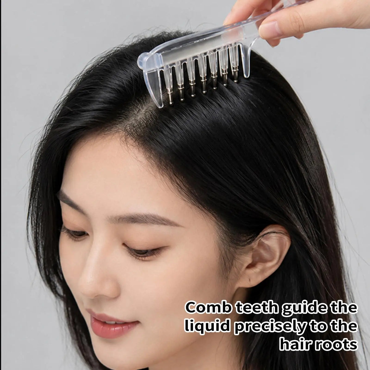 Scalp Oil Applicator Comb – Portable Anti-Static Hair Nourisher Scalp Oil Applicator PLUSH