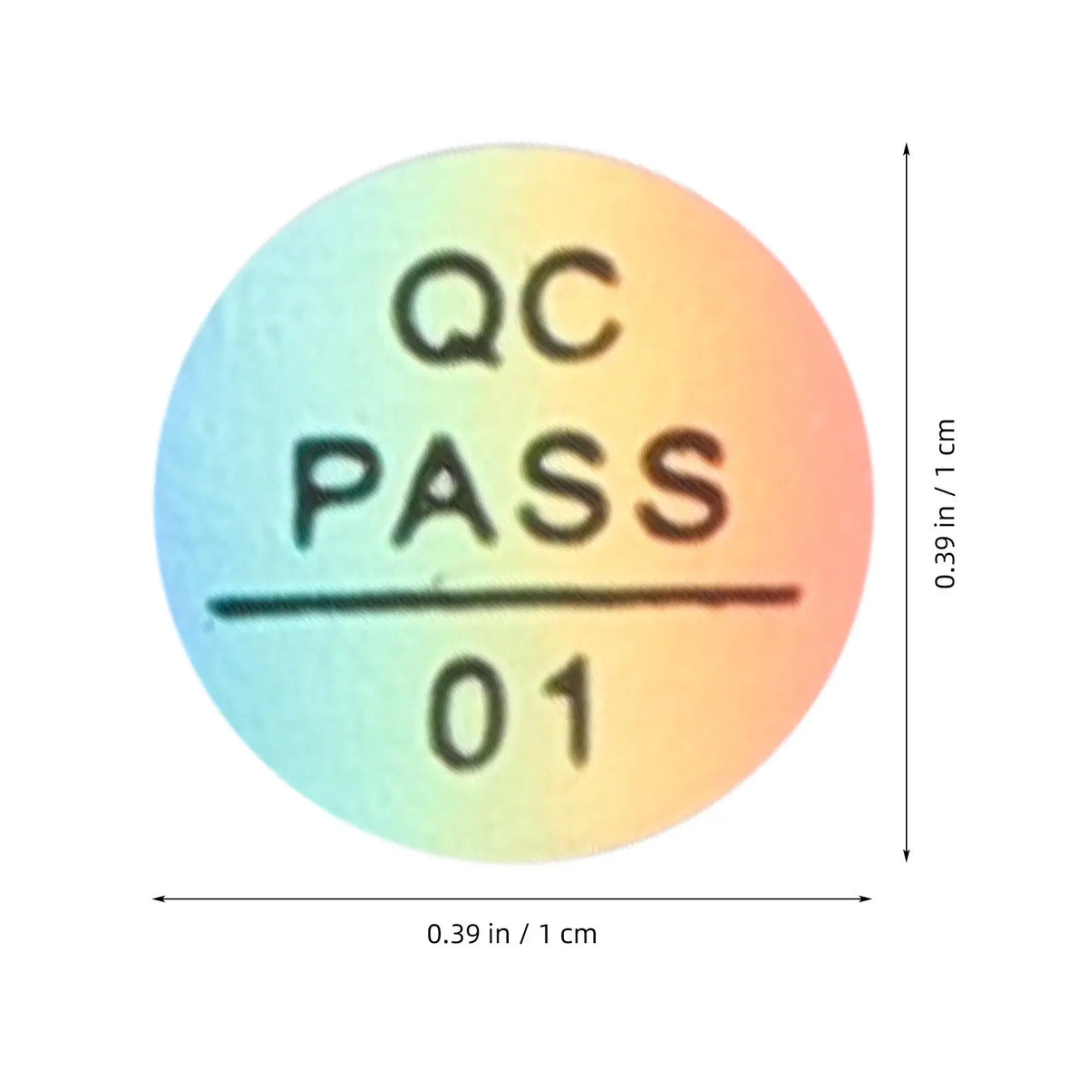 QC Passed Stickers – 10 Sheets Quality Control Labels Green Quality Control Labels PLUSH