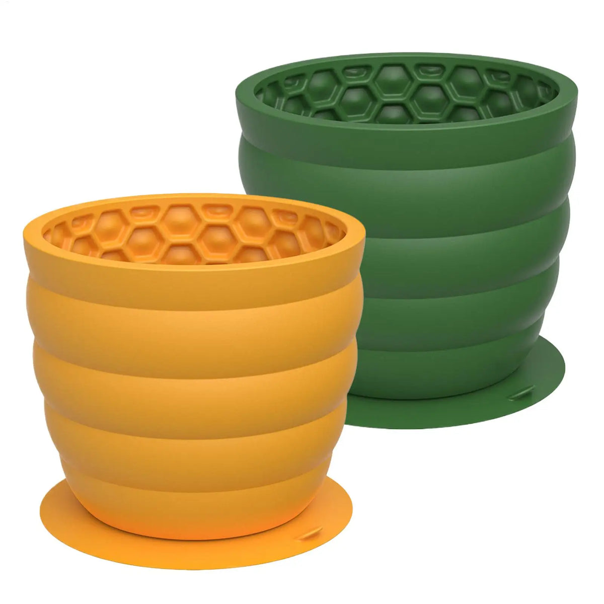 Silicone Slow Feeder Dog & Cat Bowl – Anti-Slip 500ml Slow Feeder Bowl PLUSH