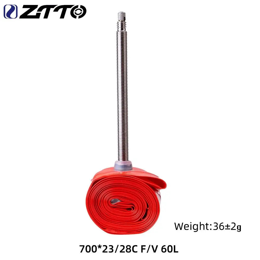 ZTTO TPU Bike Inner Tube French Valve 48/60/80mm Ultralight Bicycle Inner Tube PLUSH NO.12
