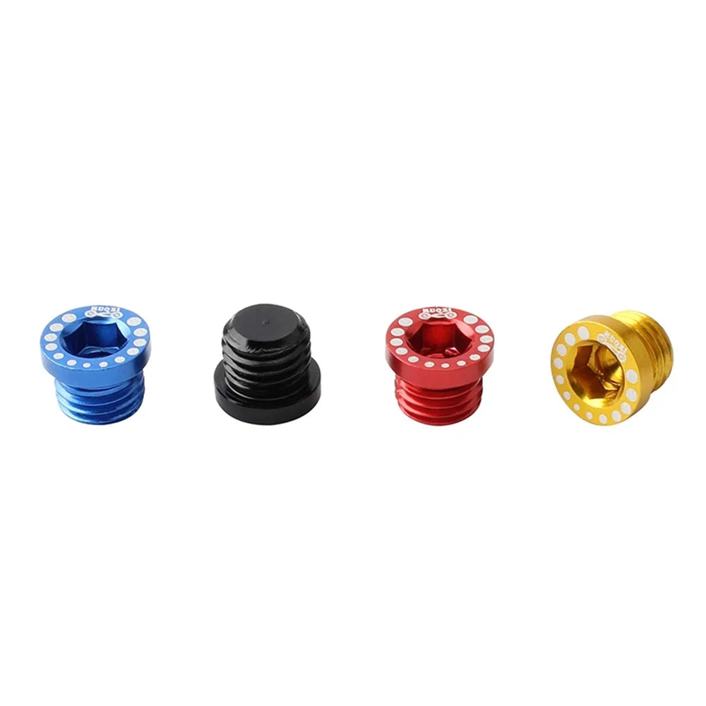 M10×1.25 Aluminum V Brake Post Plug Screws – 4pcs Bike Bicycle Brake Parts PLUSH