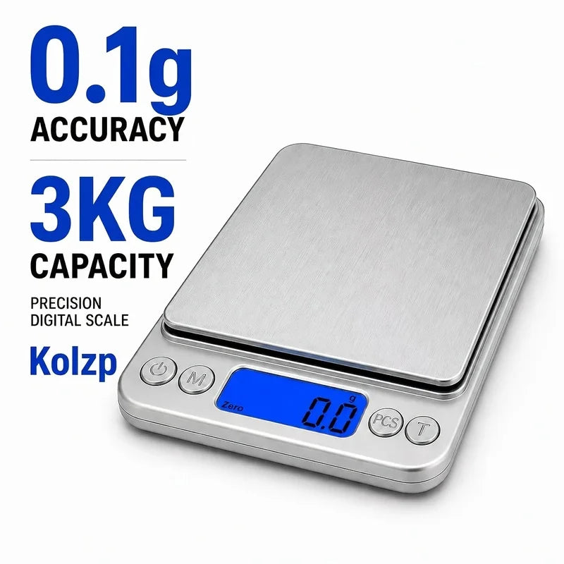 High-Precision Digital Scale 0.1g – Postal Jewelry Office Digital Bench Scale PLUSH