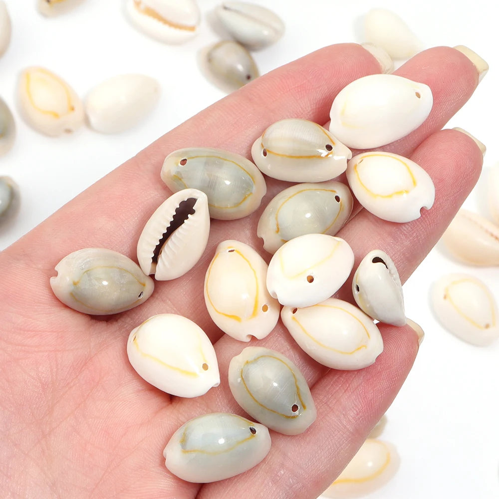 50g Natural Seashell Spacer Beads – Bohemian DIY Jewelry Shell Spacer Beads PLUSH
