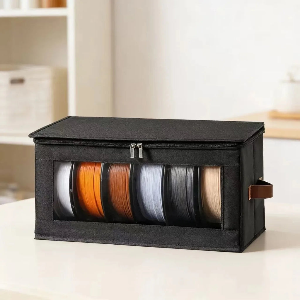 Foldable 3D Printer Filament Storage Bag & Holder Rack Filament Storage Bag PLUSH