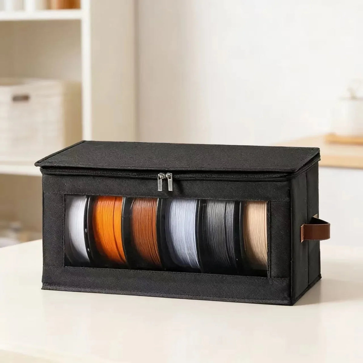 Foldable 3D Printer Filament Storage Bag & Holder Rack Filament Storage Bag PLUSH