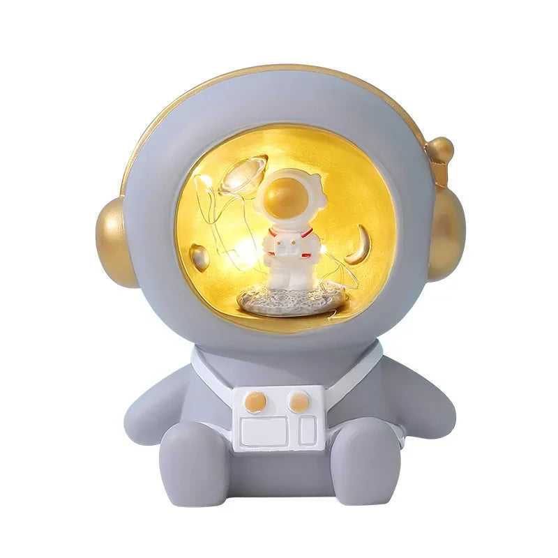 Puppy Astronaut Piggy Bank with Night Light – Kids Gift Decorative Piggy Bank PLUSH