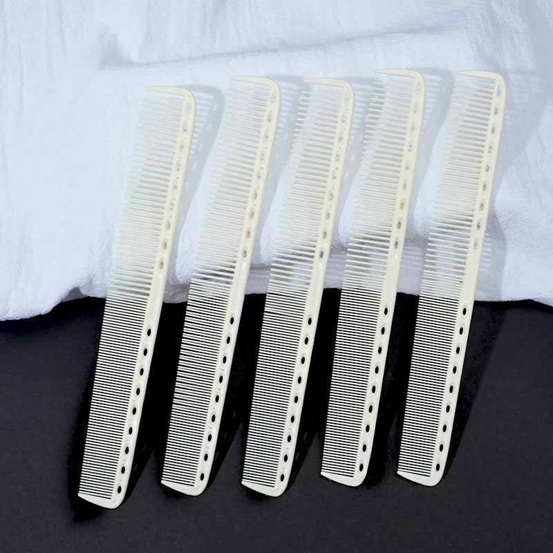 Barber Haircut Comb – Hollow Design & Dual-Density Teeth Barber Cutting Comb PLUSH
