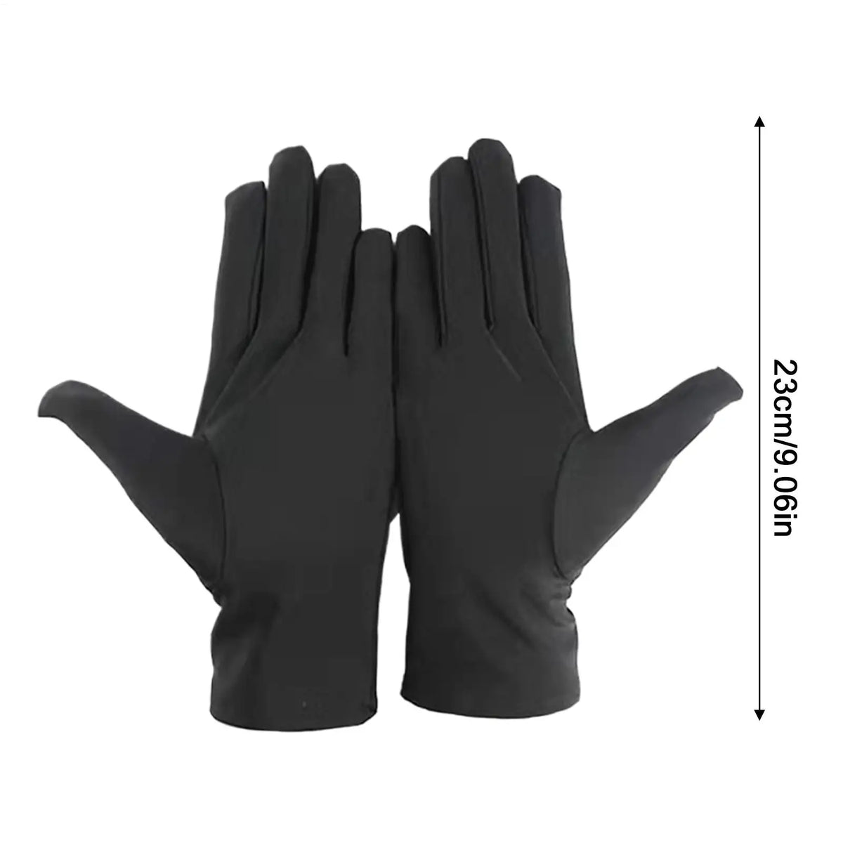 Black Jewelry Inspection Gloves Wrist Length – 1 Pair Jewelry Inspection Gloves PLUSH