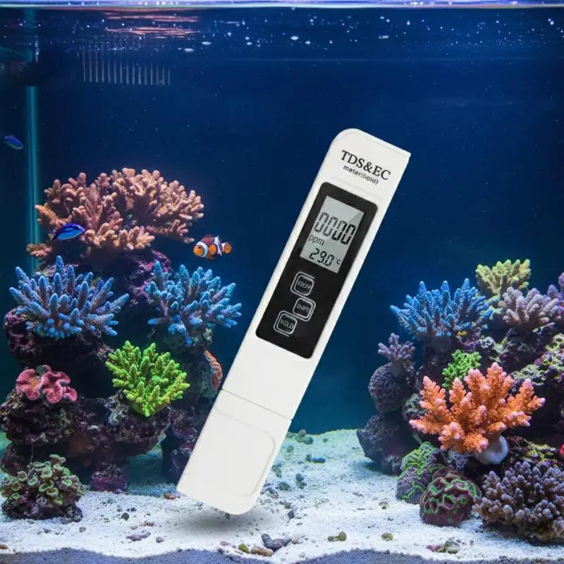 Portable TDS & EC Conductivity Meter with Temperature Display Water Quality Meter PLUSH
