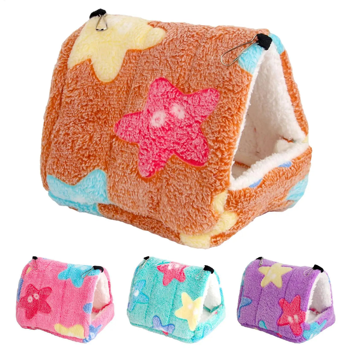 Warm Hanging Bird Nest Bed for Hamster, Parrot & Small Pets Pet Nest Bed PLUSH